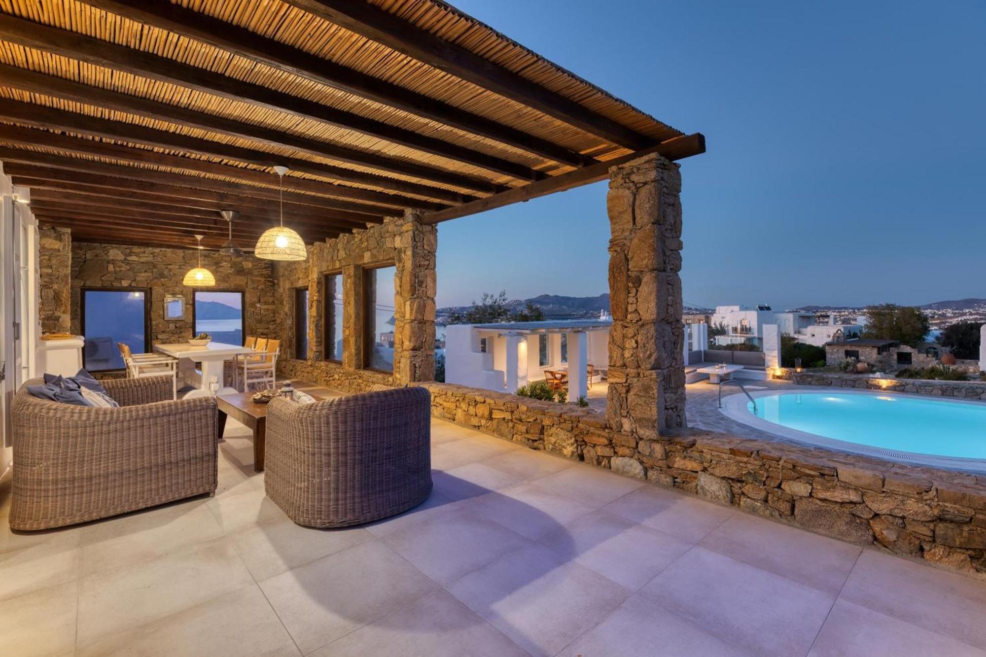 Villa Zanetti Mykonos Agios Ioannis Diakoftis Eksteriør billede